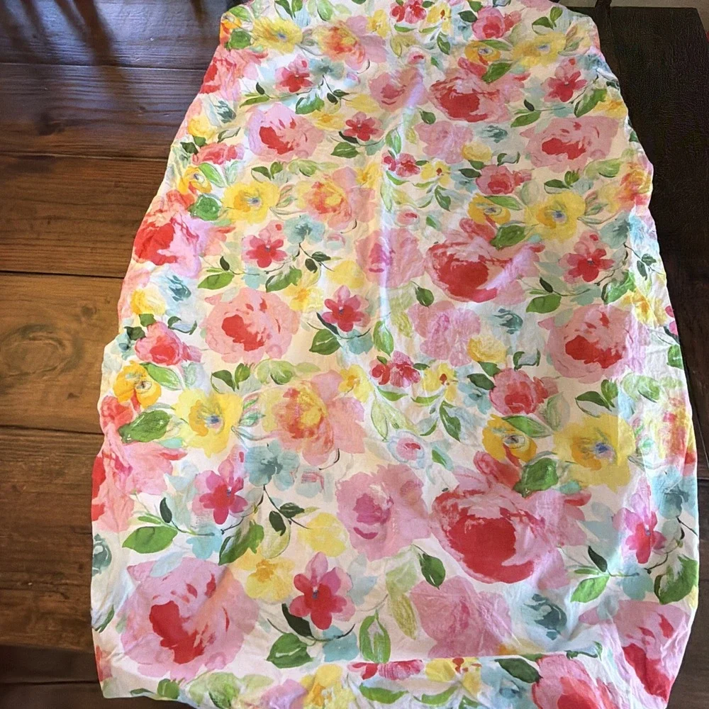 Pottery Barn Kids Hope For Flowers By Tracy Reese Floral Crib Fitted Sheet